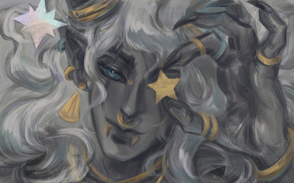 av_sly's tweet photo. Gift for SOVKA

#digitalart #digitalartist #portrait #demon #illusrtation https://t.co/39Zsuaa0Aq