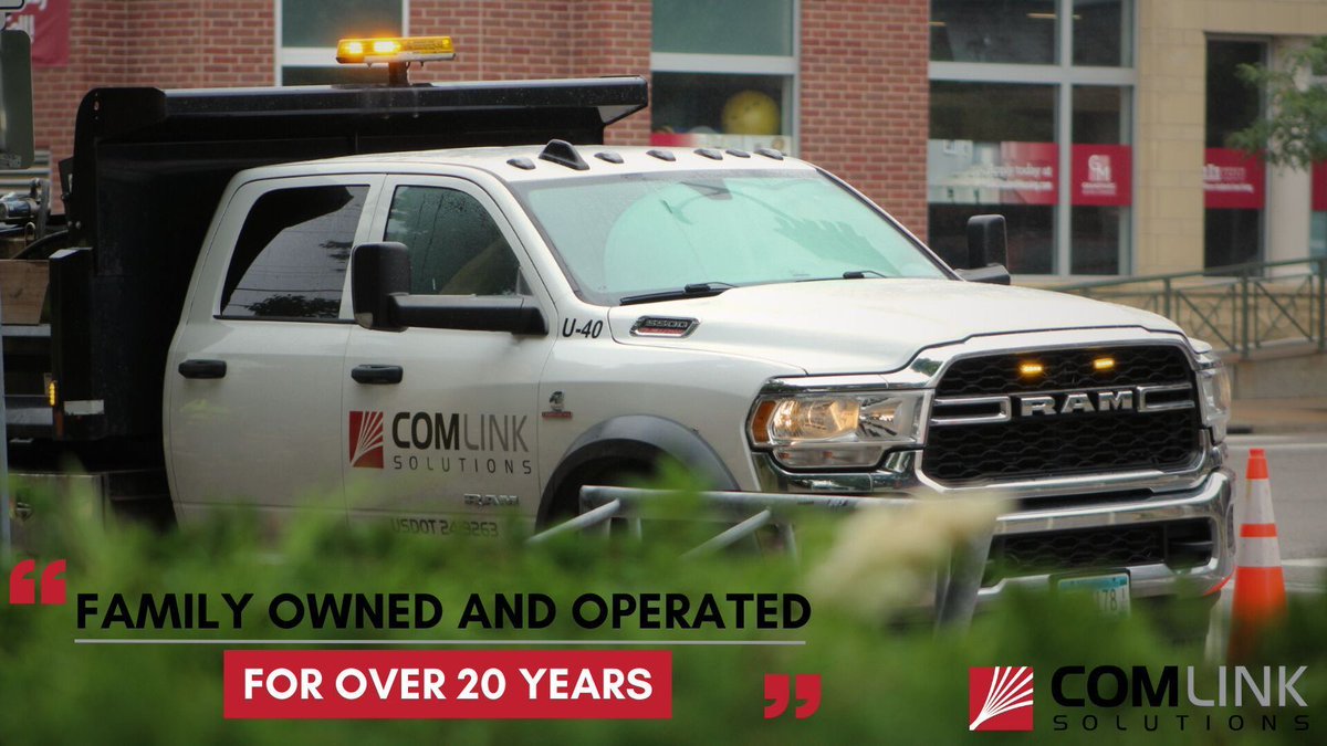 ComlinkSol's tweet photo. Proud to be family owned and operated for over 20 years! At Comlink Solutions, we've built our legacy on quality, reliability, and trust. Here's to many more years of connecting communities through superior utility, fiber optic, and wireless solutions. #FamilyOwned #20YearsStrong https://t.co/iJTRWk4Q3k