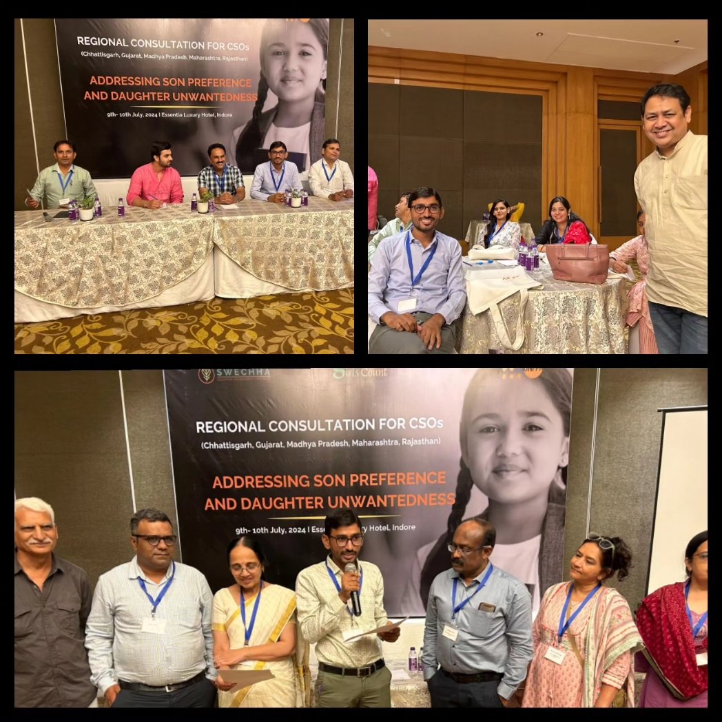 JogranaVikram's tweet photo. #Participation
#In
#Regional_Consultation_For_CSOs
(Chhattisgarh, Gujarat, Madhya Pradesh, Maharashtra, Rajasthan)
#On
#Addressing_Son_Preference_And_Daughter_Unwantedness
#At
#Indore
#Girlscount
#UNFPA #CSR #BetiBachaoBetiPadhao
#madhuvanfoundation
#NCW https://t.co/XA9onCloCq