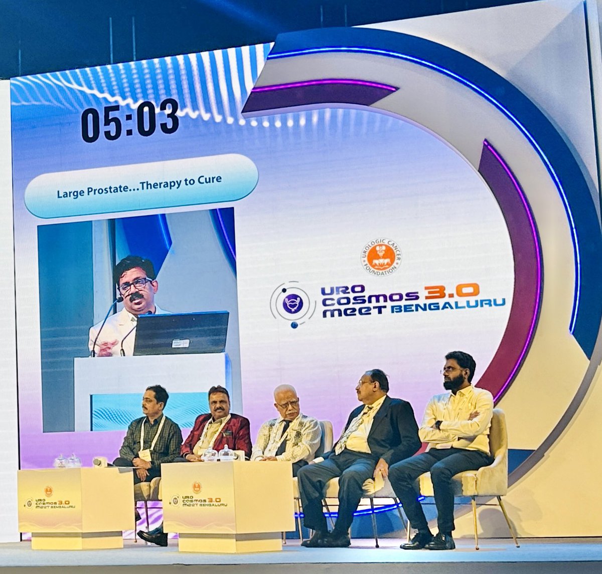 MohsinUrologist's tweet photo. It’s my immense pleasure to participate as a Faculty, in UROCOSMOS 3.0 meet Bengaluru,
Delighted to be among esteemed panel.
Thoroughly enjoyed the academic extravaganza.😊😊
#andrology #prostatehealth #scientificresearch #recentadvances
#OAB #BPH #prostatecancer https://t.co/EudZp4JmEp