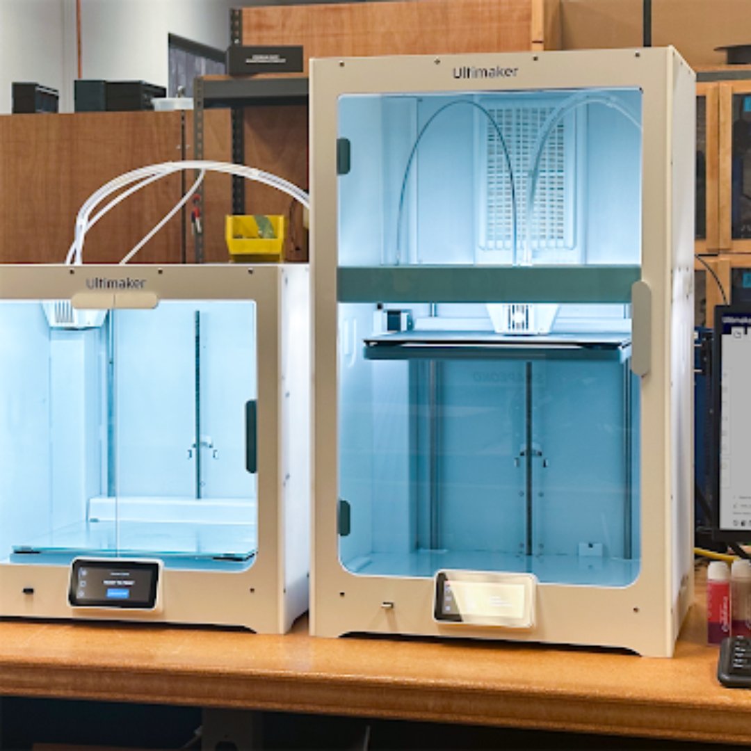 MatterHackers's tweet photo. #UltiMaker #SSeries #printers (#S3, #S5, #S7) offer #dualextrusion, swappable #printcores, active #bedleveling, and Wi-Fi/Ethernet, ensuring reliable, #highquality #3DPrinting for #professionals and #educators.

https://t.co/Qg5wdMuqGy

#MatterHackers https://t.co/5bwGXeJEpa