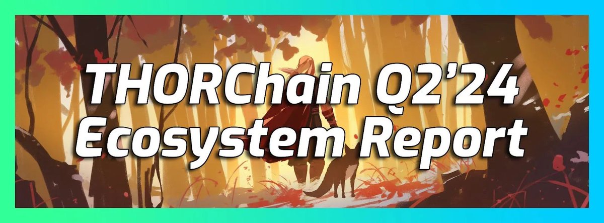 THORChain's tweet photo. THORChain's Q2 Report has been published

Highlights:
⚡️ $13.9b in total swap volume
⚡️ $5.28m in fees collected
⚡️ $3.92m earned by interfaces
⚡️ New integrations: @cakewallet @lifiprotocol @ZenGo @FireblocksHQ 
⚡️ Trade Assets launch
⚡️ RUNEPool &amp; Solana Soon™️ https://t.co/KHx9O7g3vF