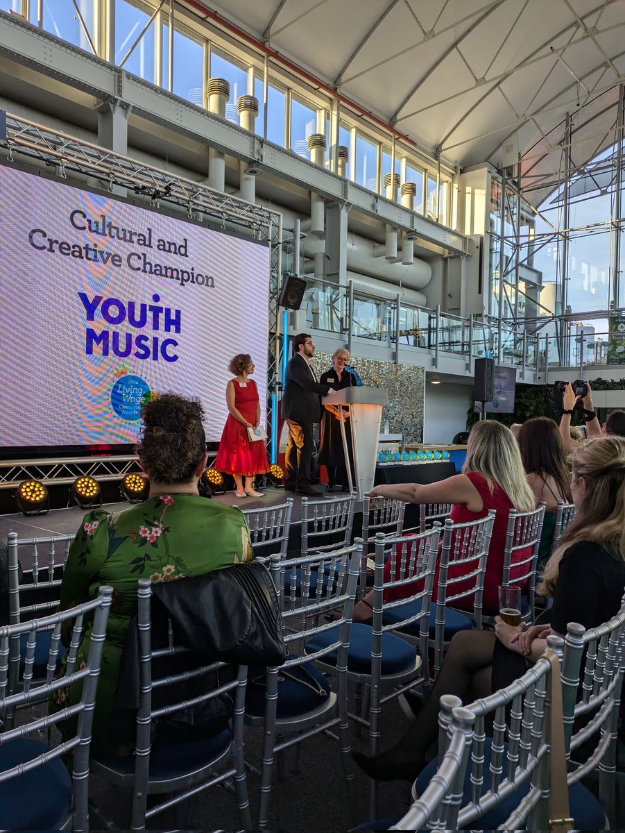 Anthem (@anthem_cymru) on Twitter photo Llongyfarchiadau i <a href="/YouthMusic/">Youth Music</a> who won a <a href="/LivingWageUK/">Living Wage Foundation</a> Award this evening. Loving your work, YM 😉 #livingwagechampions Llongyfarchiadau i <a href="/YouthMusic/">Youth Music</a> who won a <a href="/LivingWageUK/">Living Wage Foundation</a> Award this evening. Loving your work, YM 😉 #livingwagechampions