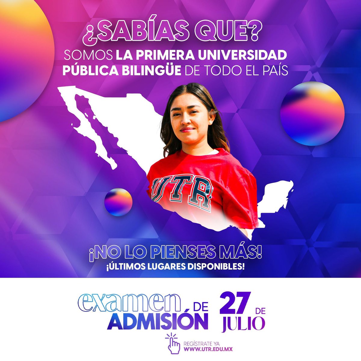 La número 1 de las universidades BIS en el país.🔝 #ProudlyUTR