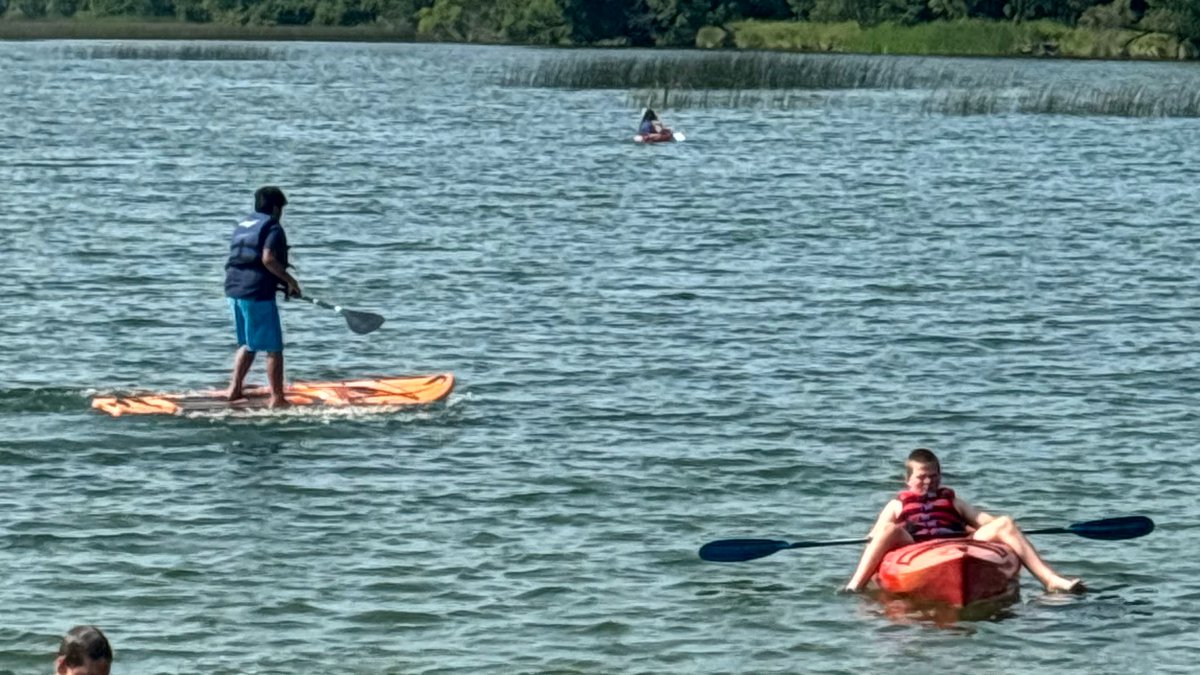 DLPublicSchools's tweet photo. DLMS Summer SAIL wrapped up the first week with a trip to Glendalough State Park. #SailsUp #SummerSAIL #dlpschools https://t.co/DmeB8OvFYG