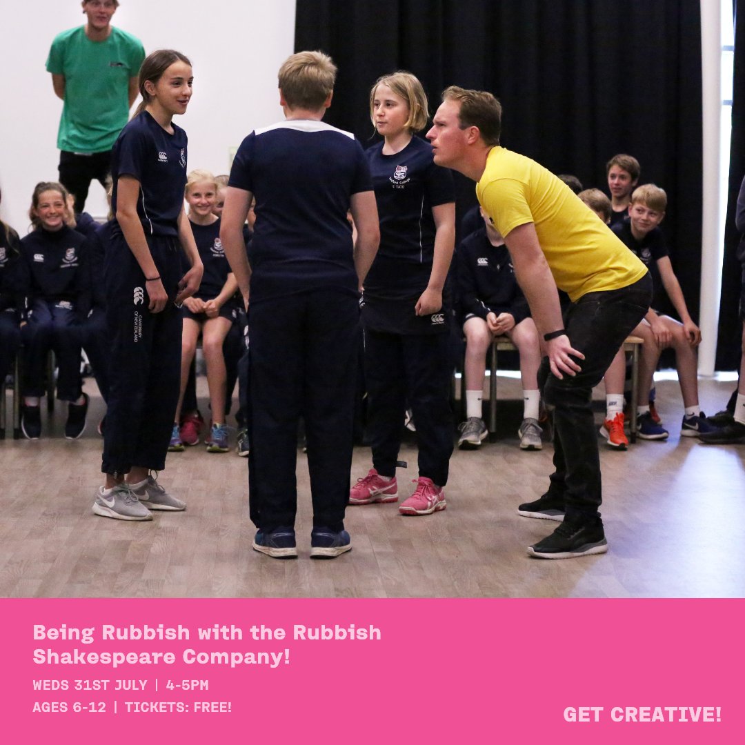 Hey kids and young people, are you looking to get your silly on whilst delving into the magical world of Shakespeare? Well, here’s your chance!

🔗: unitytheatreliverpool.co.uk

<a href="/RubbishShakes/">Rubbish Shakespeare</a>