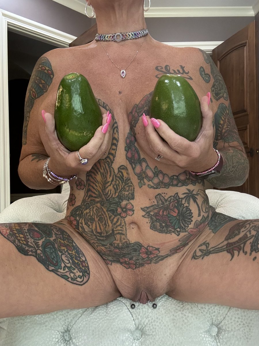 Check out my avocados - they’re HUGE 🥑🥑 #MILF #CumSlut #FuckToy #HotWife #Swallower #Sub #Bi #Poly #Squirter #CumDump #UseMyHoles #NoWrongHole #FuckThemAll💦💦💦 #PleaseShareMe #ILoveTributes #GloryHoleAddict 😈😈😈