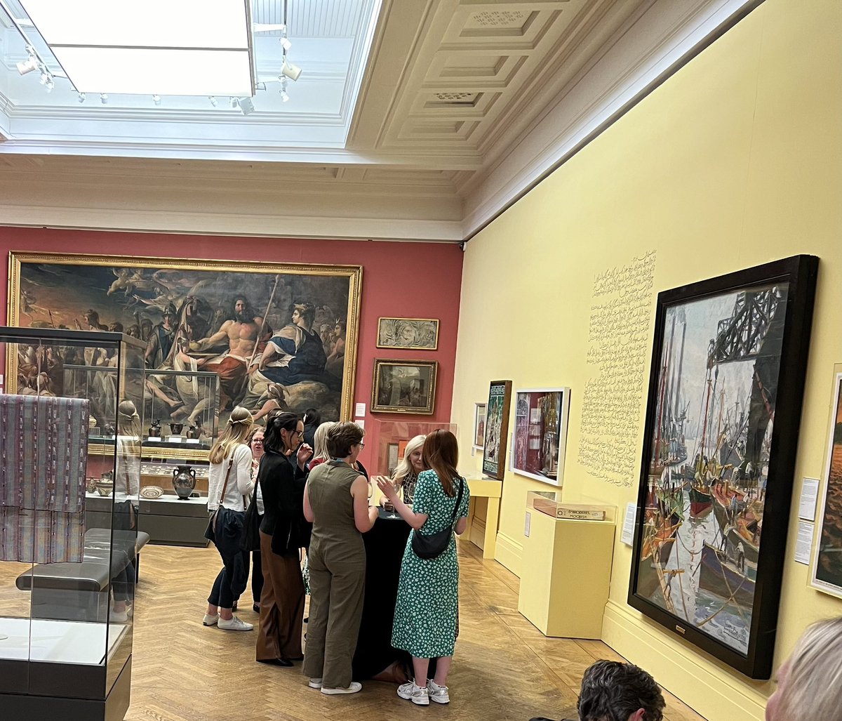 Fabulous venue for drinks reception with Orthoptists from around the UK <a href="/mcrartgallery/">Manchester Art Gallery</a> <a href="/BIOS_Orthoptics/">BIOS</a>