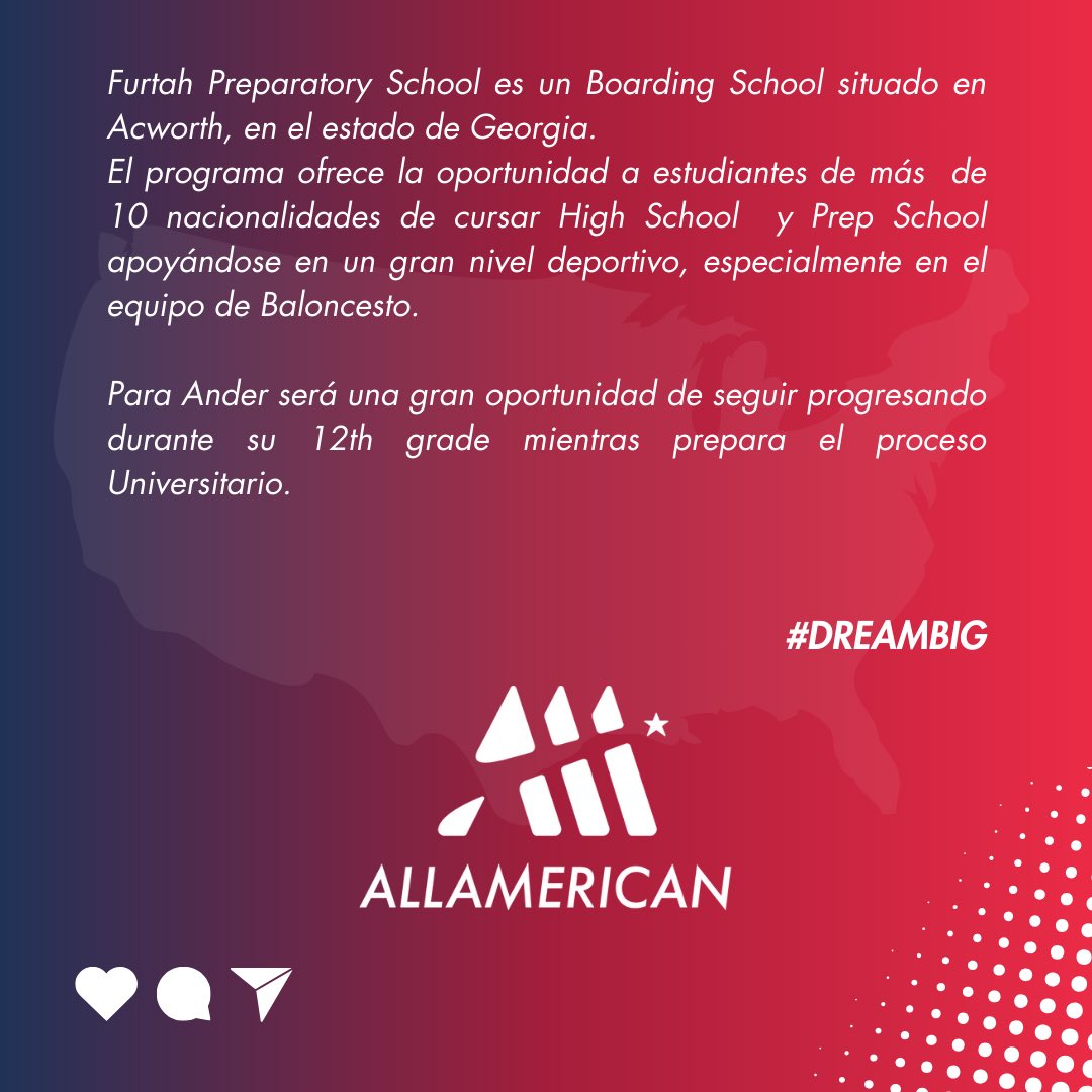 🚨SIGNED🚨
Enhorabuena <a href="/anderclaros/">anderson claros</a> que firma su #beca con @furtah_preatory_school 🇺🇸, donde jugará en el equipo de @furtahprephoops 🏀

Ander cursará su 12th grade mientras se prepara para el salto a la #universidad ! 

#becasusa #basket #highschool #workhard