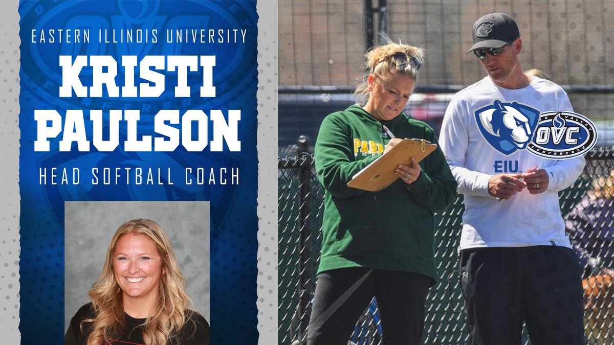 A big welcome to Kristi Paulson @KristiPaulson7 hired as the 14th head coach in <a href="/EIU_Softball/">Eastern Illinois Softball</a> history

Paulson with 200 wins and three NJCAA World Series appearances over the last four seasons

Release🥎👏👀⬇️
eiupanthers.com/news/2024/7/11…