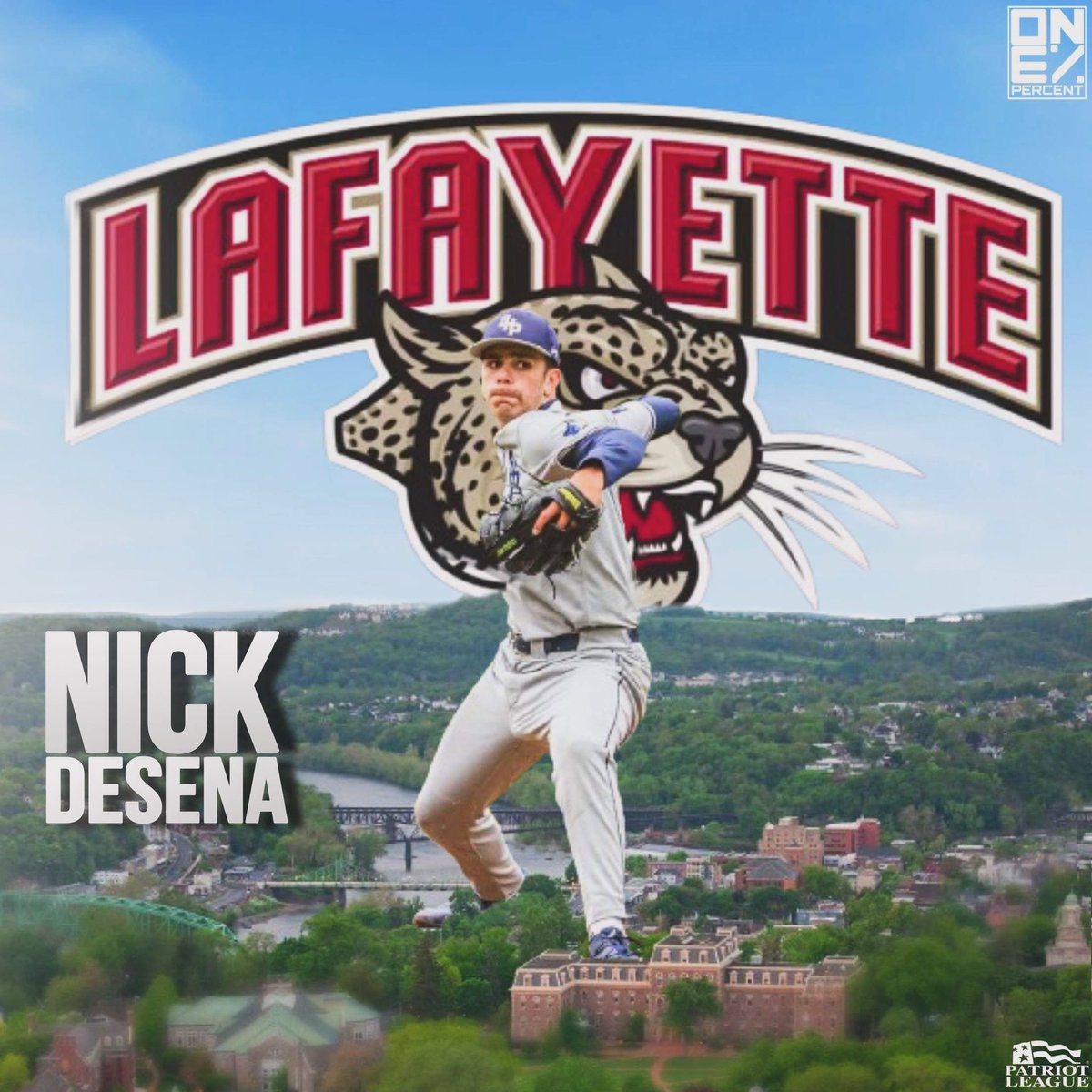 I am excited to announce my commitment to play Division 1 baseball at Lafayette college! I like to thank my family, friends, coaches and all those who helped me along the process. Lastly I would like to thank the Lafayette coaching staff for this amazing opportunity!#goleopard