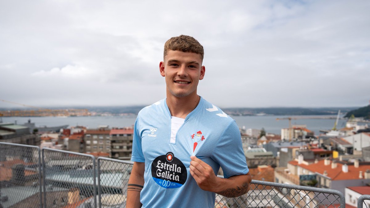 Muy feliz e ilusionado de arrancar esta nueva etapa en este gran club. Con muchas ganas de empezar. Ala Celta!🩵