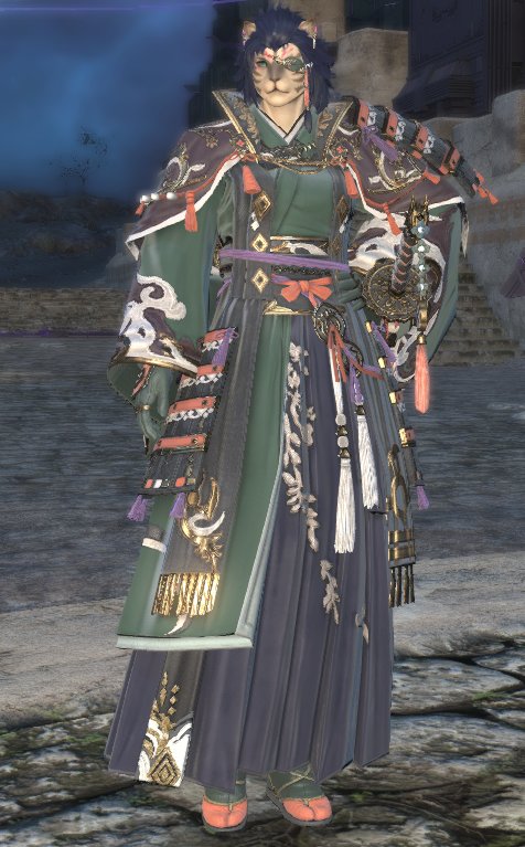 Once again the Samurai relic armor shows me why it's one of my preferred jobs in FFXIV