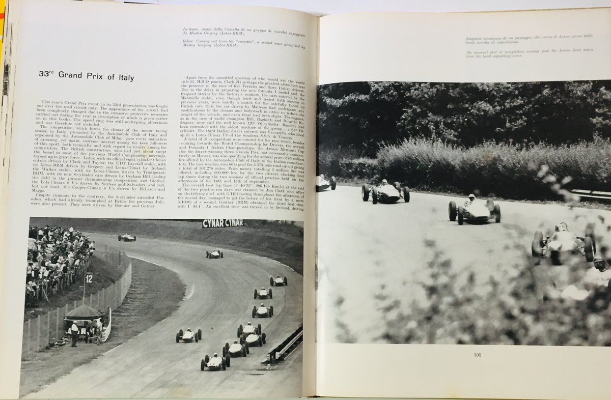 SimonLewisBooks's tweet image. MONZA Year Books - all 7 of them currently listed on eBay (separately) check them out on our eBay shop  at ebay.co.uk/str/simonlewis… #monza #f1 #motogp #ferrari #grandprix #motorsport #motoringbook