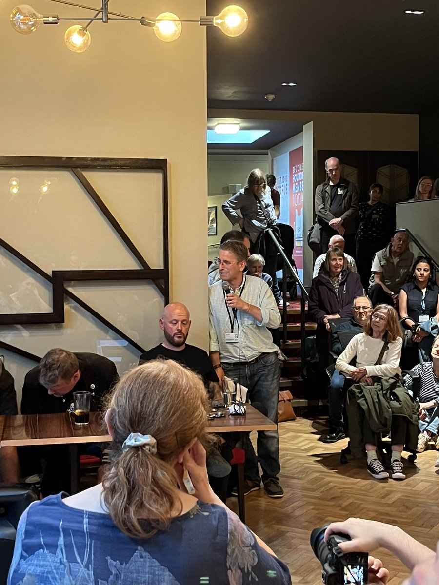 KestonTheo's tweet photo. A fantastic turnout for the first #SaveBromleyPicturehouse meeting! Sam Webber Lib Dem councillor, members of the Bromley Civic Society and @SaveDavidLean cinema all spoke on what was a very inspiring and rousing call to arms. Very hopeful going forward! 📽️ https://t.co/Ibe6fHZOWb