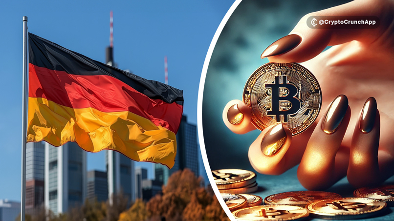 CryptoCrunchApp's tweet photo. 🚨LATEST: Germany Approaches Completion of Multi-Billion Dollar Bitcoin Selloff, Only $284M Remaining https://t.co/THfJJGF1kK