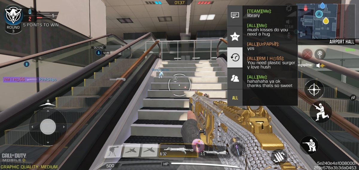 Nimz2016's tweet image. Day 3 of whatpeoplesaytomeoncodm apparently I need the knife 🤣🤣🤣🤣🤣🤣 #thiswasafirst #dontcutmeeeeeee #codmoblie #CoDMobile #Callofdutymobile