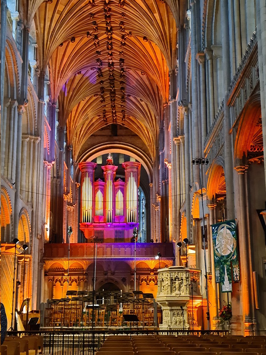 We are blessed in Norfolk with wonderful music making, composers and buildings. <a href="/BBCSingers/">BBC Singers</a> <a href="/Nrw_Cathedral/">Norwich Cathedral</a> <a href="/BBCRadio3/">BBC Radio 3</a> What a celebration of all three! Fabulous evening...&amp; still the 2nd half to go!