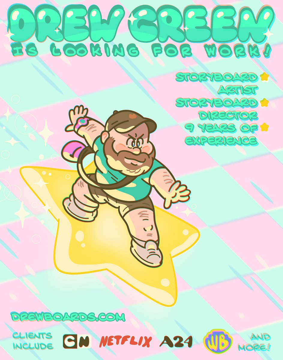 I haven't done one of these in a while, but I am looking for work (and have been for a good bit)! I'd love to storyboard or direct on your show or movie, please and thank you! (Link to portfolio/resume in thread)