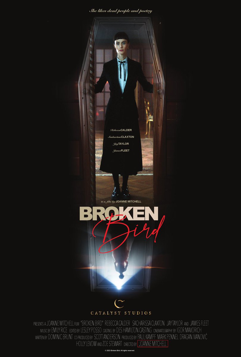 PromoteHorror's tweet photo. Frightfest opens with the World premiere of BROKEN BIRD, the directorial debut feature from actress/filmmaker Joanne Mitchell. Based on an original story by Tracey Sheals and Mitchell’s subsequent award-winning short Sybil… https://t.co/awuCmWv3og