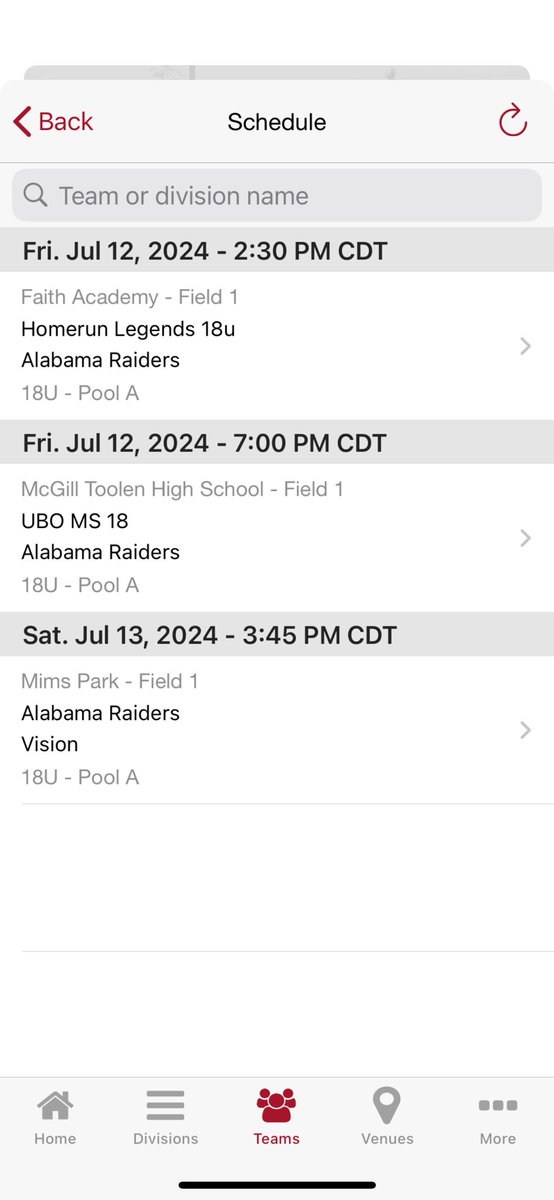 Raiders are headed to Mobile this weekend for the Showcase Series at University of South Alabama.

Pool play games:
Friday 2:30 at Faith Academy and 7:00 at McGill Toolen
Saturday 3:45 at Mims Park

<a href="/ScoutSe/">Showcase Series</a> <a href="/SouthAlabamaBSB/">South Alabama Baseball</a> <a href="/JockJive/">JockJive Sports</a> 

#raiders