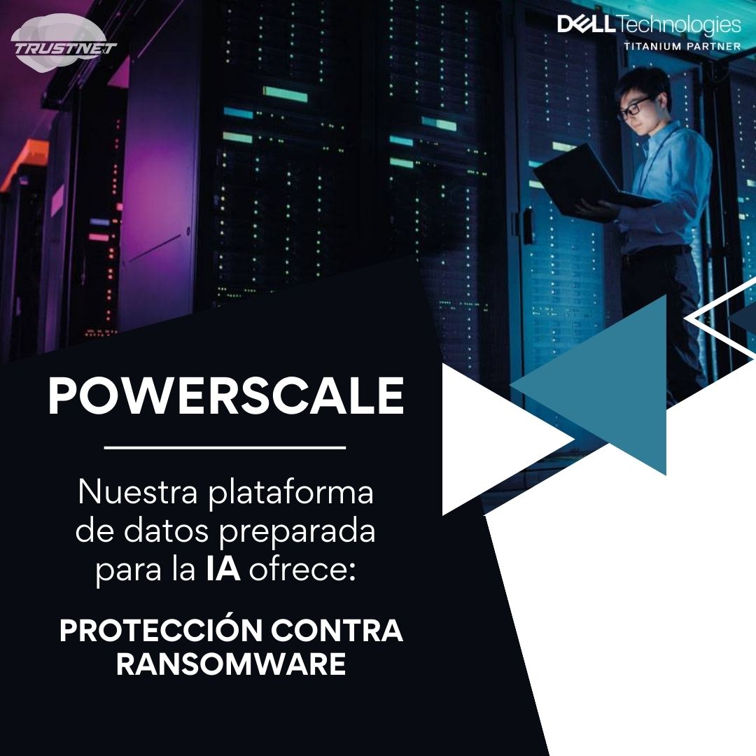 Detén el #ransomware ⚠️ en tiempo real mediante una #solución con integración de aplicaciones. ¡Contáctanos! #TrustnetMx #DellEMC #DellTech #TrustnetServices