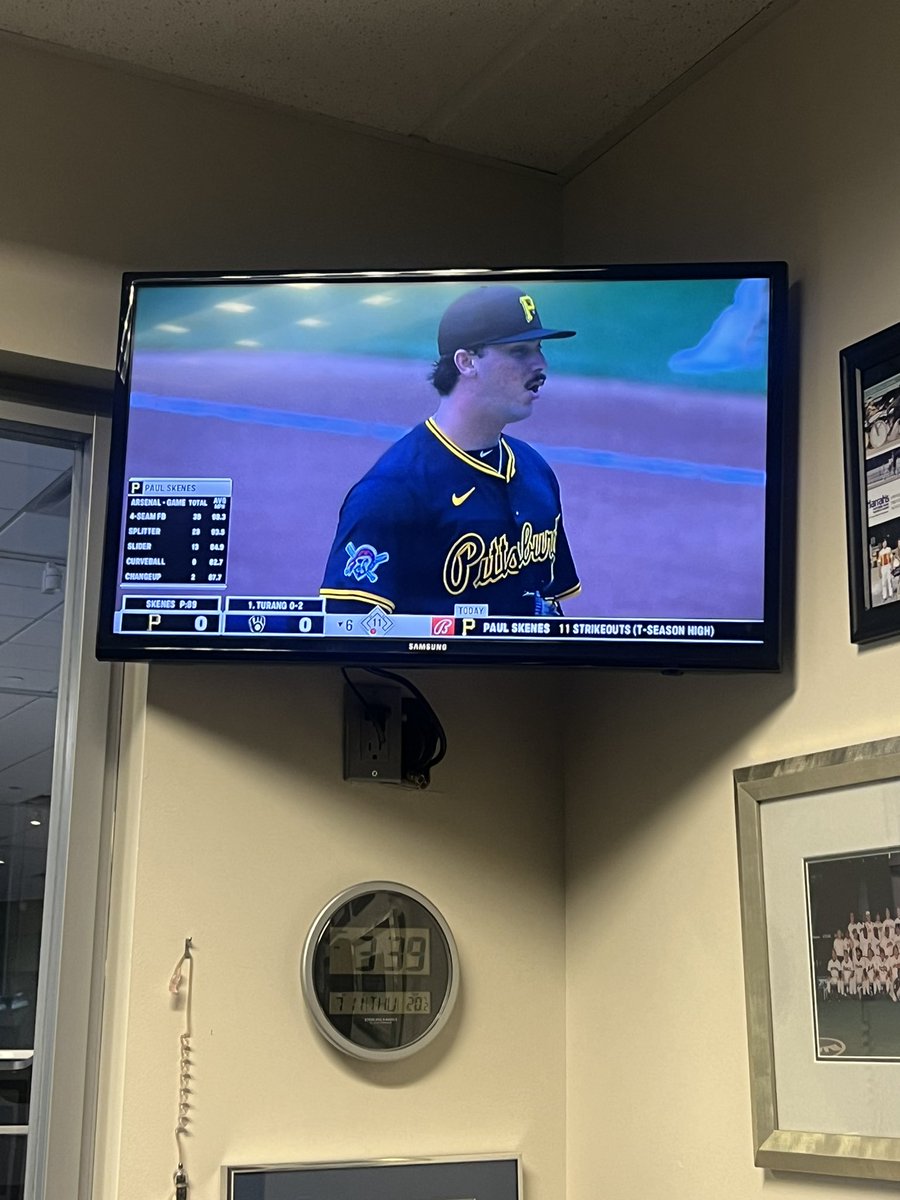 Dan Plesac (@plesac19) on Twitter photo In my <a href="/MLBNetwork/">MLB Network</a> office .. on 5-6:30pm MLB2NITE .. watching the <a href="/Pirates/">Pittsburgh Pirates</a> - <a href="/Brewers/">Milwaukee Brewers</a> .. this Paul Skenes has held the Brew Crew hitless thru 6 innings. He’s the BEST young pitcher I’ve ever seen …. I’ve seen Roger, Pedro, Smoltz, Big Unit, Doc Gooden and King Felix … HE’S the In my <a href="/MLBNetwork/">MLB Network</a> office .. on 5-6:30pm MLB2NITE .. watching the <a href="/Pirates/">Pittsburgh Pirates</a> - <a href="/Brewers/">Milwaukee Brewers</a> .. this Paul Skenes has held the Brew Crew hitless thru 6 innings. He’s the BEST young pitcher I’ve ever seen …. I’ve seen Roger, Pedro, Smoltz, Big Unit, Doc Gooden and King Felix … HE’S the