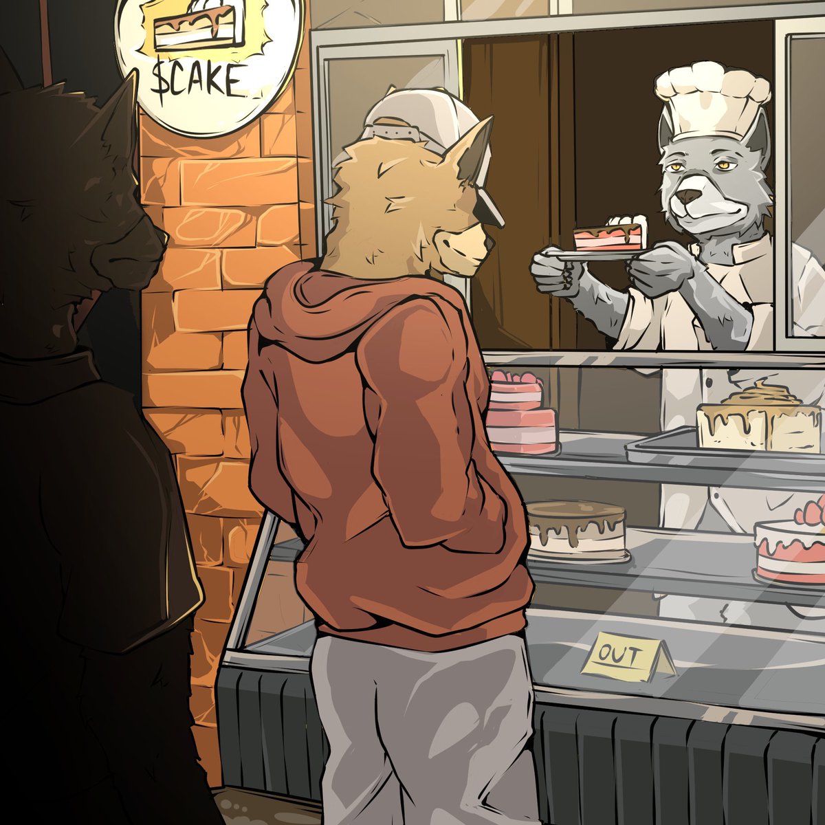 really vibe with the <a href="/Cackles404/">Cackles</a> art 🍰

$CAKE drops today and this fox is bullish on 404s 🫡
