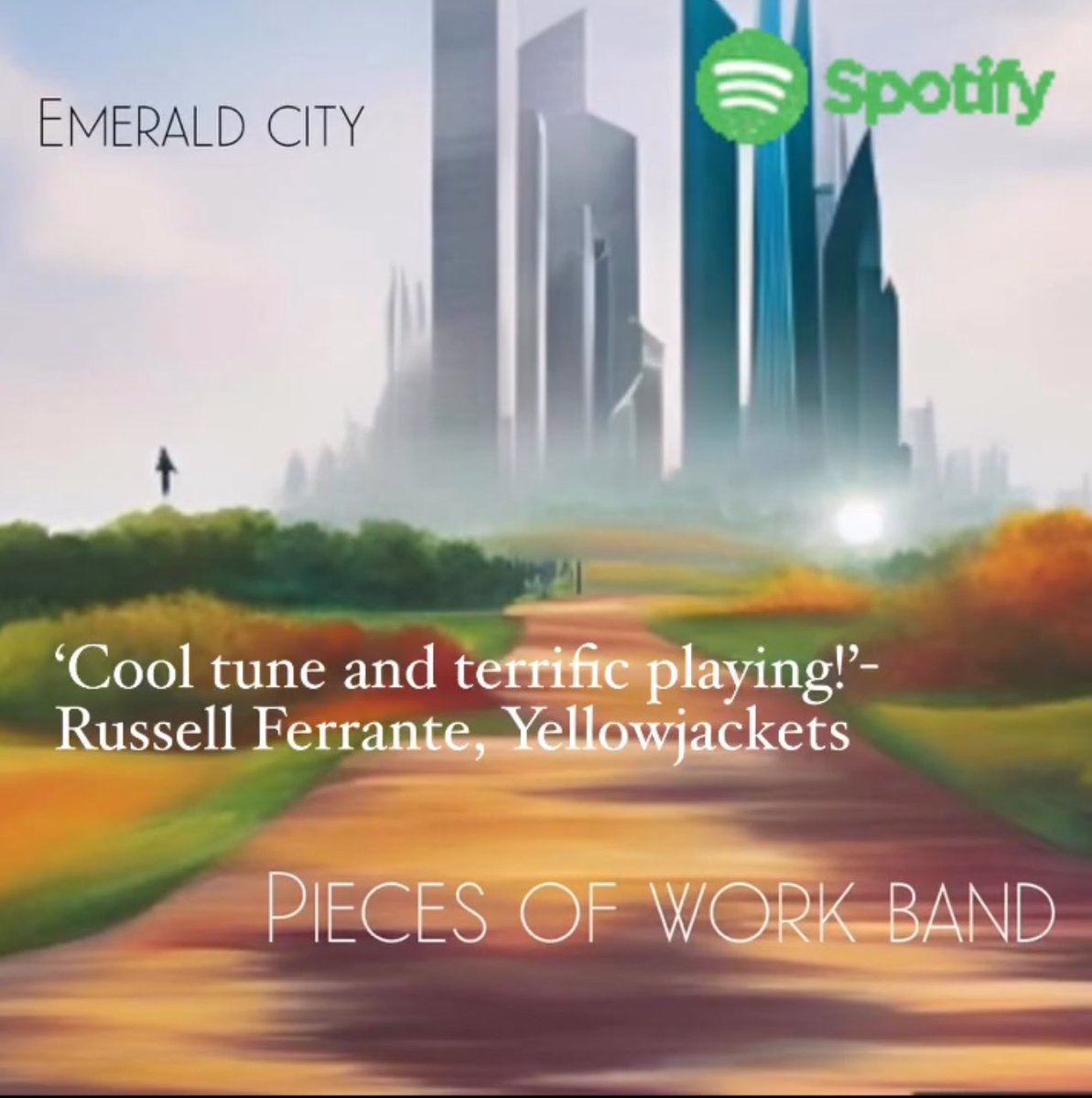 jacksonbunn's tweet photo. Please check out our new single release ‘Emerald City’ by Pieces of Work. https://t.co/N2xDMDrUzV https://t.co/xqNw7twM74