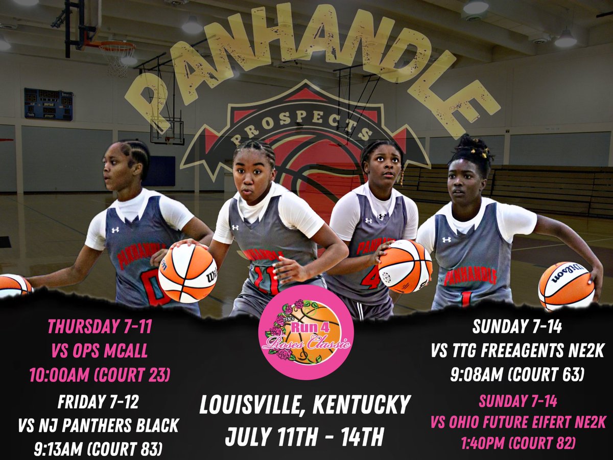 Ky_Mu_'s tweet photo. This week the Lady Panhandle Prospects take Kentucky 🏀 https://t.co/P7TS5VkRsf