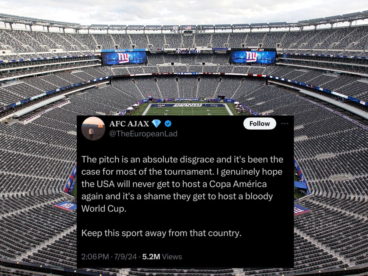 MLFootball's tweet photo. EUROPEAN SOCCER FANS FINDING OUT ABOUT METLIFE STADIUM 

💀💀💀 https://t.co/GHftoEPPQi