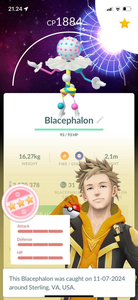 spiderratty's tweet photo. 100% with a background card!!

#pokemongo #blacephalon #backgroundcard https://t.co/JvbOUoqLnh
