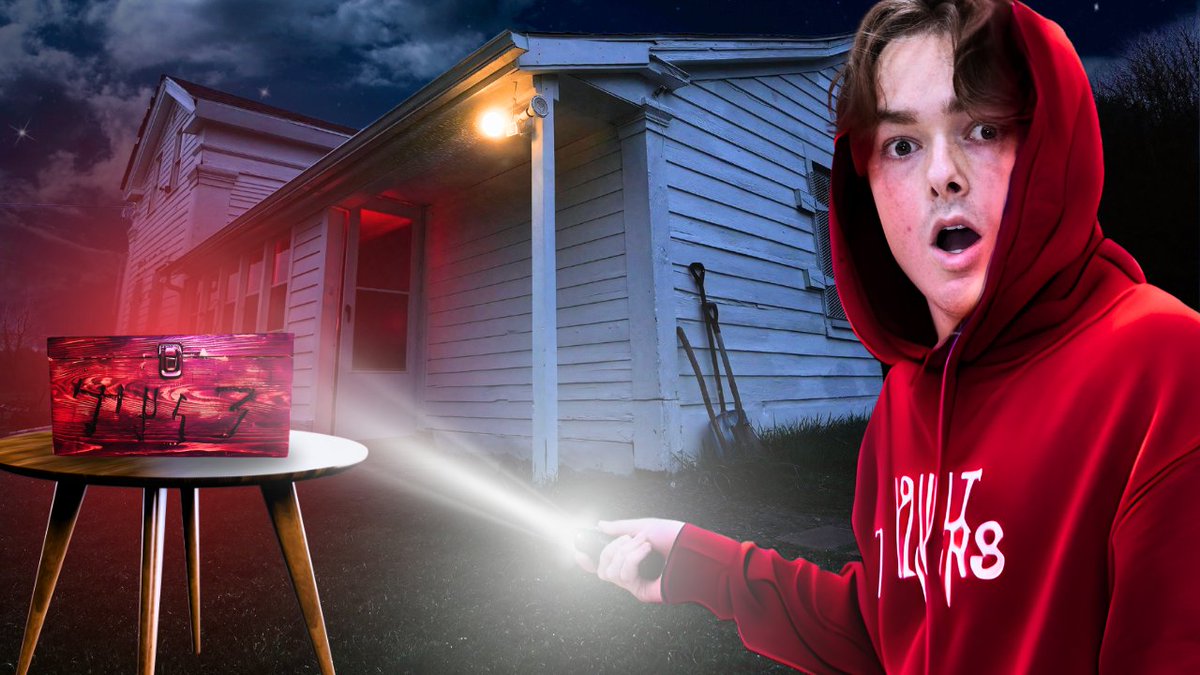 JakeGhost_'s tweet image. 🛎️RT 

Tomorrow FRIDAY 7/12 @ 6:00pm EST the finale to #TheCurse drops on YouTube!

This is our craziest video EVER on the channel. We went back to the Hinsdale House with the dybbuk box to reseal the entity inside! What happened next will BLOW YOUR MINDS🤯