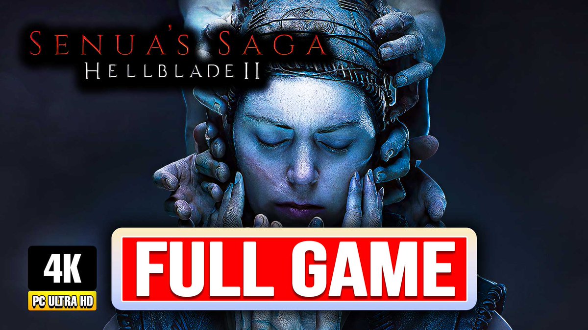 KegwynGuides's tweet photo. Senua's Saga Hellblade 2 - Full Gameplay Walkthrough Longplay / No Commentary [4K 60FPS] (PC Ultra). All Time Stamps Included.  https://t.co/0etA60ce46 

#hellblade #Hellblade2 #Senua #NinjaTheory https://t.co/R1kY8jdeFM