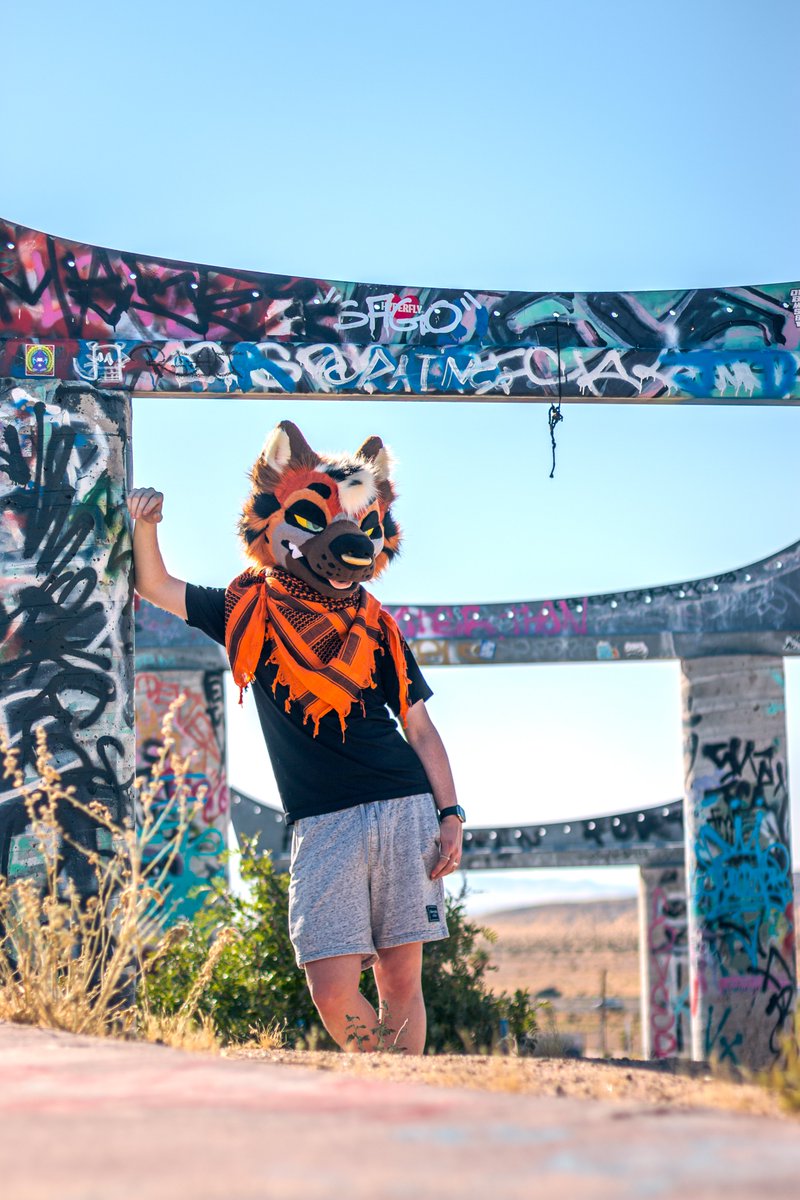 Just a yeen enjoying their desert days

📷: <a href="/FurryPurpleAura/">Aura💜</a>