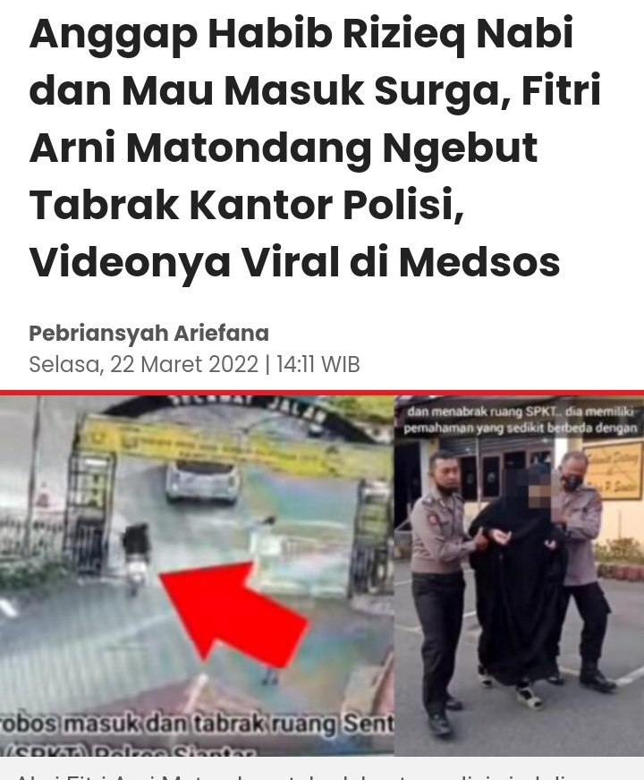 manggahijau0404's tweet photo. @AndisBoga @gus_muslih Edan ....!! Bagi mereka orang² selain mereka gak ada harganya dan layak ditumbalin demi kepentingan mereka. 😱

#Ularma #AntekBelanda #Rungkad #TestDNA #Khurafat #ODGJ #Ngibul #Dobol #Cabul #Jahiliyah

https://t.co/VHrz17Xo7l https://t.co/wJbaWIoKbR
