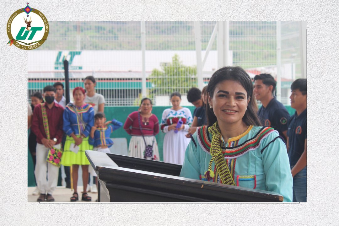 UT de la Sierra celebra Honores a la Bandera promoviendo la riqueza cultural de las etnias Náayeri, Wixárika, Tepehuanos y Mexicaneros. #UTSierra #DiversidadCultural #Inclusión