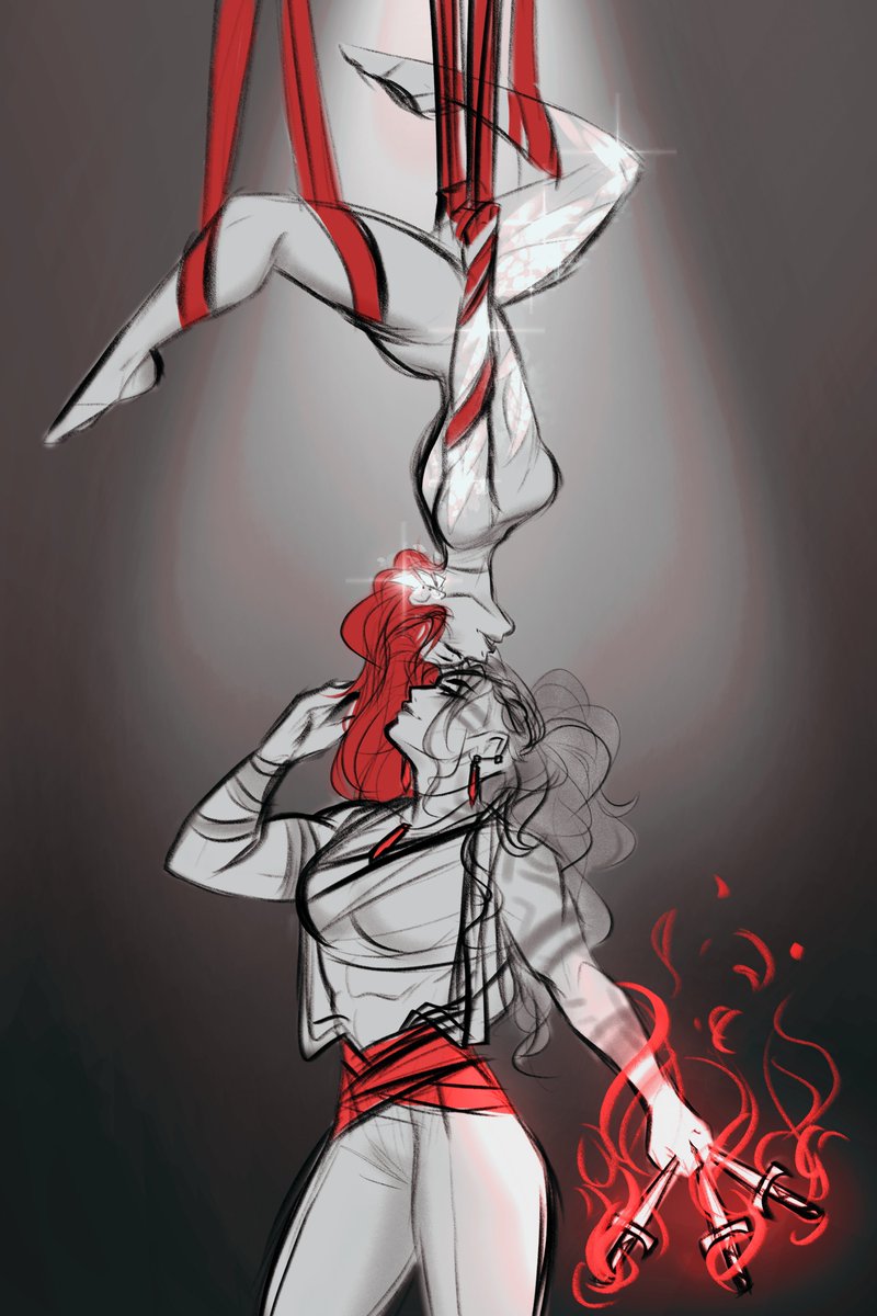 MegS_ILS's tweet photo. Barra and Rona doodles for the soul♡
#doodles #goldenfield #sketches #dnd #ttrpg #ocs https://t.co/FSo4A2BbTc