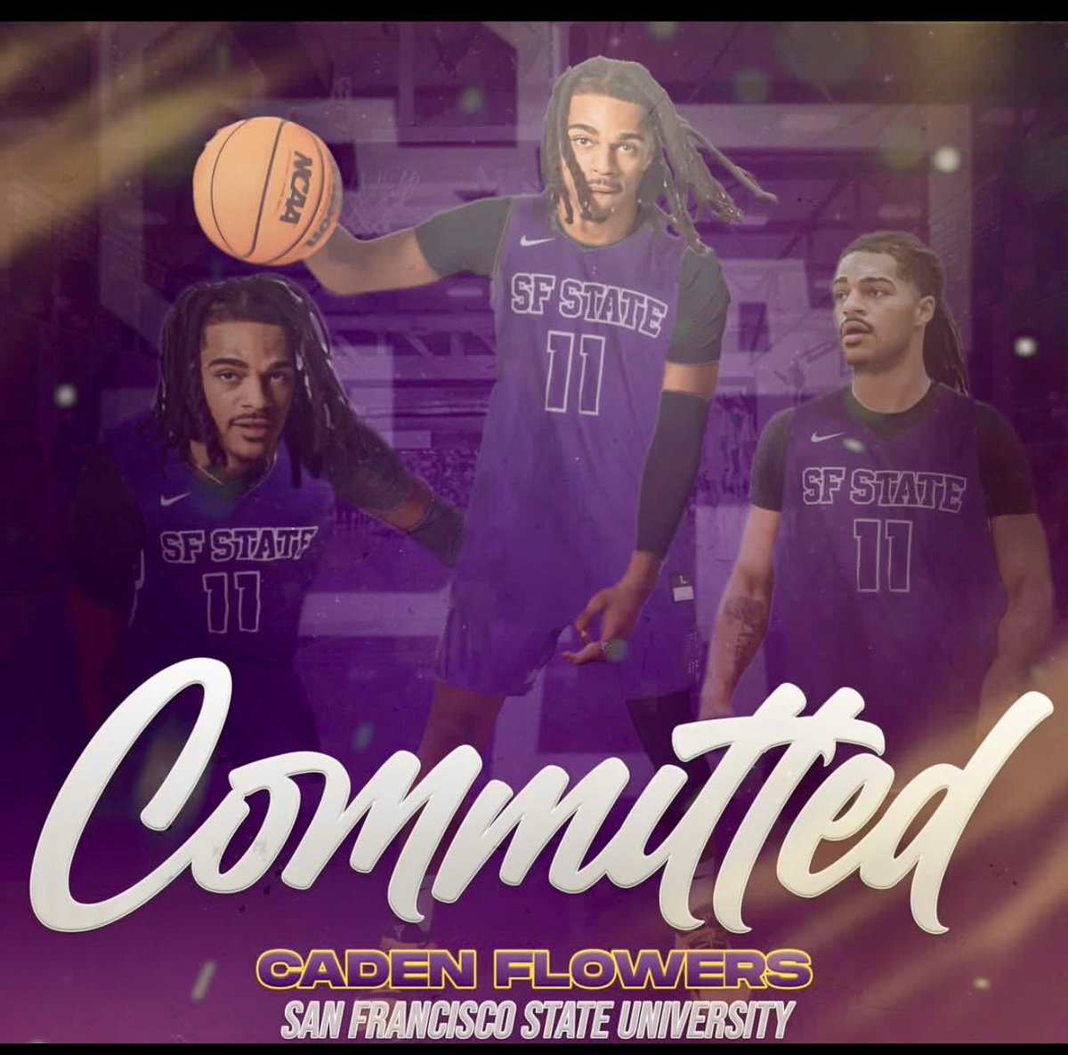 YubaMensHoops (@yubamenshoops) on Twitter photo Congrats to this guy <a href="/cflowerss11/">Caden Flowers</a> ! <a href="/SFState_MBB/">SF State Men’s Basketball</a> got a really good one!! The <a href="/YubaMensHoops/">YubaMensHoops</a> program will miss you on and off the court! Congrats to this guy <a href="/cflowerss11/">Caden Flowers</a> ! <a href="/SFState_MBB/">SF State Men’s Basketball</a> got a really good one!! The <a href="/YubaMensHoops/">YubaMensHoops</a> program will miss you on and off the court!