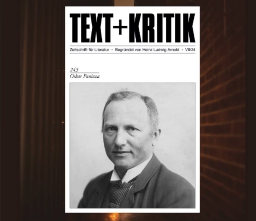 OPanizza's tweet photo. Das neuste Text+Kritik-Heft ist zu Oskar Panizza. Hier kann man es bestellen: https://t.co/ltnPt6vsh4 https://t.co/DOVe5er2hk