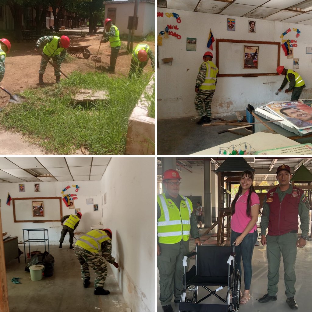 dhernandezlarez's tweet photo. Y mientras más nos ofenden y más nos bloquean, más nos unimos y más trabajos comunitarios realizamos ! 
Los sembradores de cenizas pululan en las sombras con sus mentiras y su olor a miedo ! 
#Bricomiles de salud y de educación trabajando siempre en favor de nuestro pueblo !

#IntegrarEsVencer