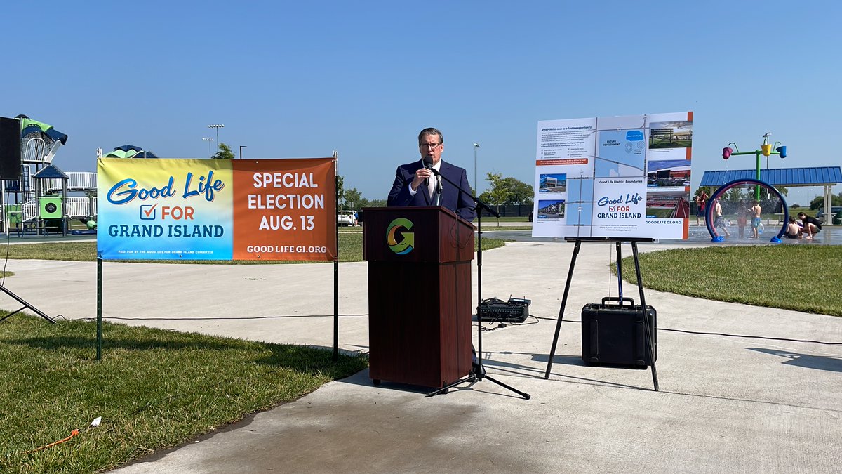 giaedc_chamber's tweet image. Successful launch of Good Life District campaign! Community leaders support economic growth without tax increase. Adds retail, entertainment, tourism, housing options for Grand Island. Vote keeps taxes steady, reinvests locally!