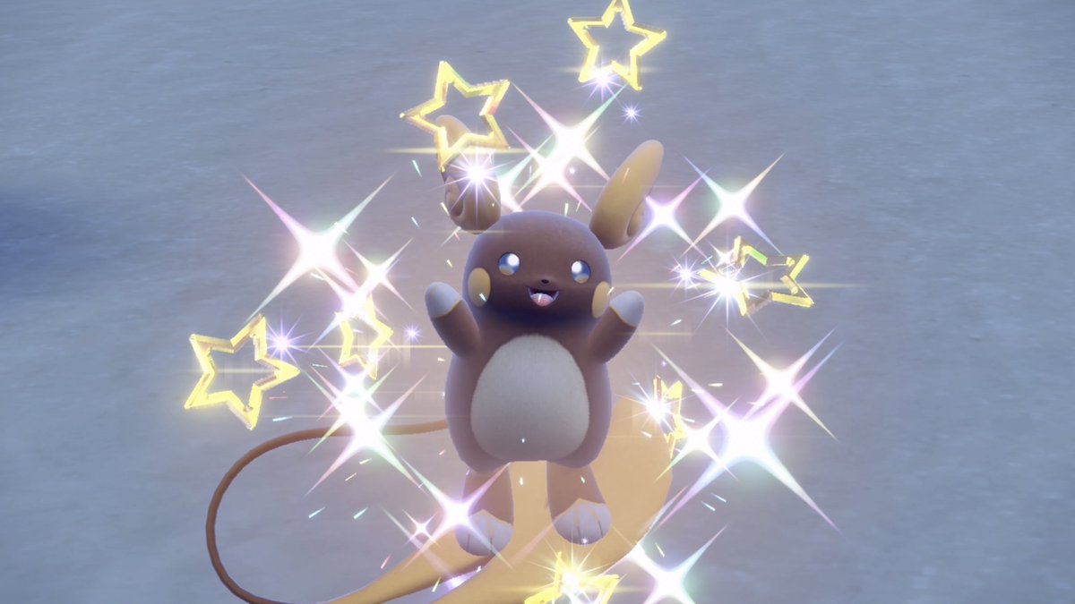 Sifu_pokePress's tweet photo. 色違いアローラライチュウなど大量発生イベント開始！

📅期間：7/12(金)9:00～7/26(金)8:59
・パルデア：ピチュー
・キタカミ：ピカチュウ、ミミッキュ
・ブルーベリー：ライチュウ&amp;アロライ

🔽確率・レシピ・色アロライの狙う証など詳細は下記にて
https://t.co/3fU07NMugc #ポケモンSV https://t.co/IUaaUNvzw3