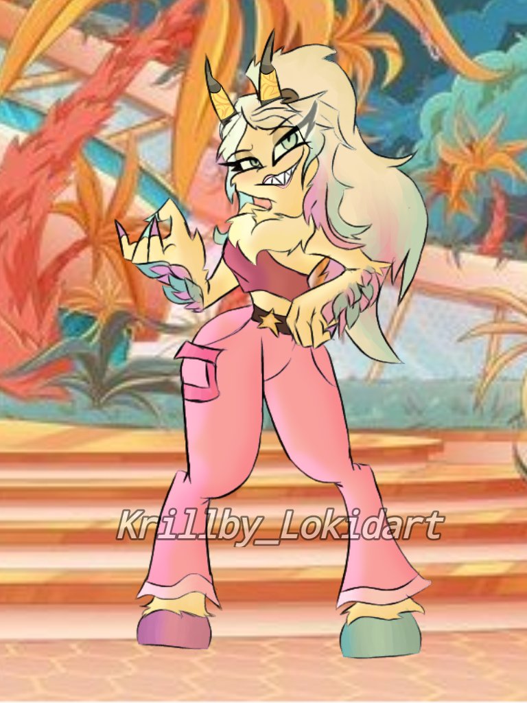 Krillby_MsM's tweet photo. Parlsona un my style 👄💖👠 #digitalart #mysingingmonsters #art #parlsona #MSM #vivzypop #style https://t.co/p6KNJx4VZB