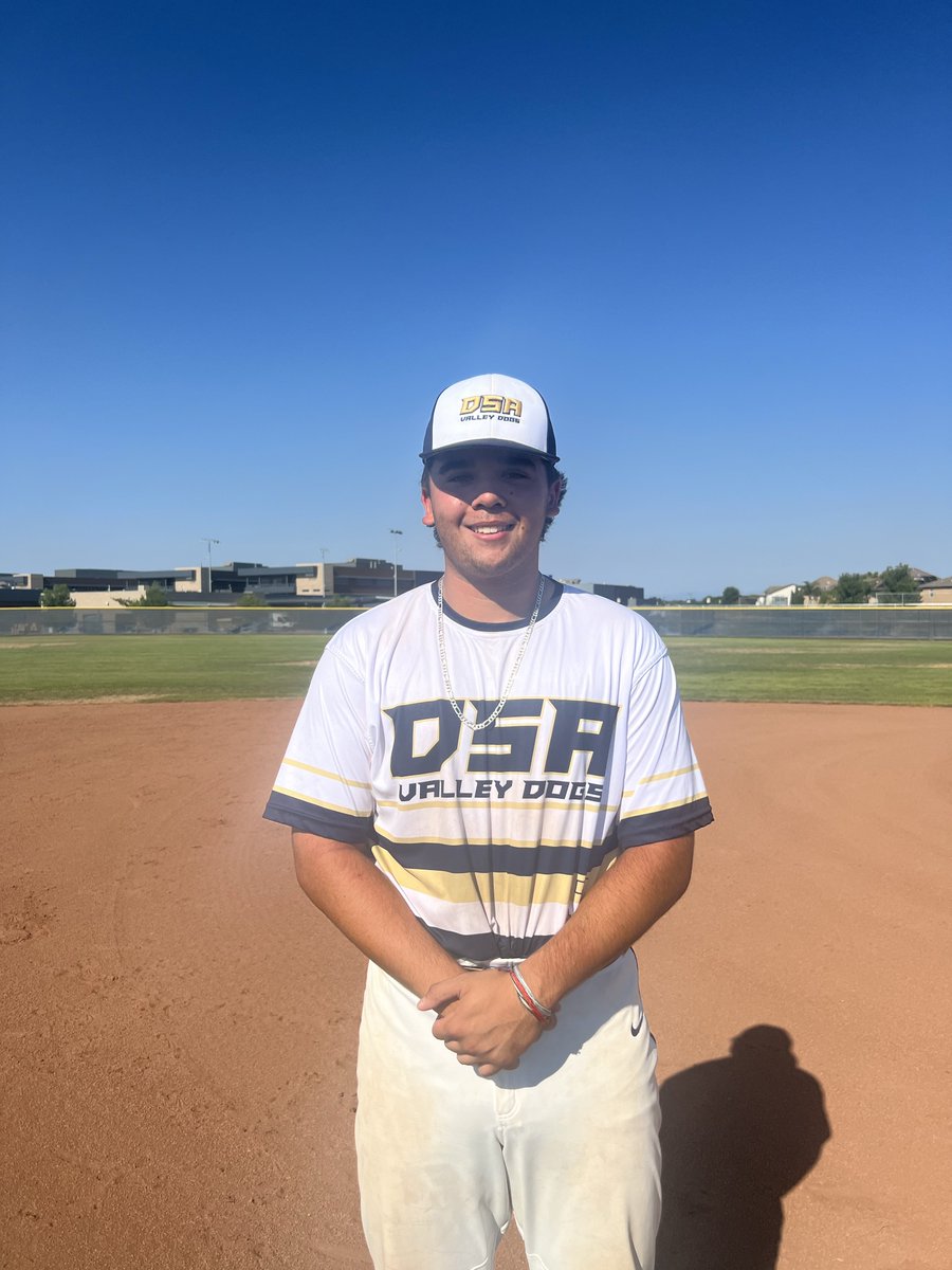 FiveToolCA's tweet photo. F: DSA Valley Dogs 4, Run it Back 3
PoG: @LeoHoskins17 3-3, 2 2B, RBI, 2 R https://t.co/GAv2zKujhF