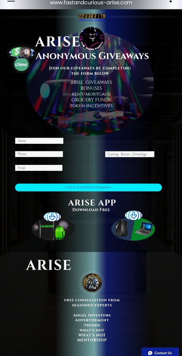 AnOnsf0rAmeRiCa's tweet photo. Do you know that #CashApp has cleared us to give
$25K ๐ธ Winner #1 ๐
of the current
๐ $50K๐ ANON GAW
TODAY ๐ฅ
#cashtags #BTC #chimeSign
Increase your ๐๐
๐https://t.co/mRppVOrpjE๐ https://t.co/YgATAc24Pj