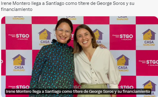 Iherreraa's tweet photo. #sinfiltros_tv   Llegó la amiga de Iraci, Irene Montero, la que dice que los niños pueden tener sexo con quien les dé la gana.  Otra depravada de la izquierda https://t.co/5mvMbU8RTI