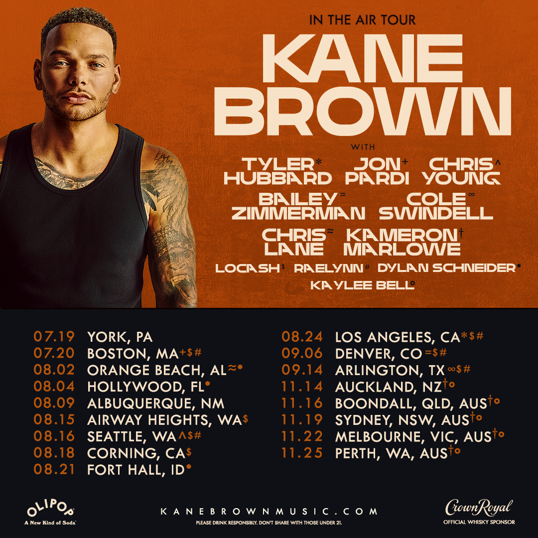 kanebrown's tweet photo. grab your tix for the In The Air Tour! AU/NZ tix on sale 2pm local
https://t.co/jkEgwnCIuL https://t.co/hhVHw3bQkR