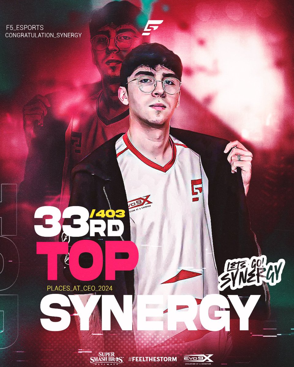F5_HQs's tweet photo. Can you feel it in the air…. the energy??
@SynergySSB gets 33rd out of 403 at #CEO2024
#F5Smash | #FeelTheStorm🌪️ https://t.co/O9oKdKSniP