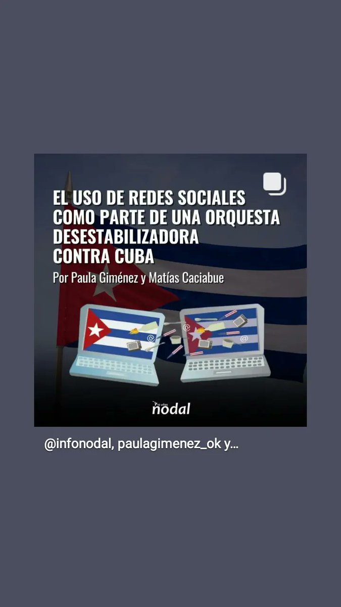 FemLiberada's tweet photo. Recomiendo nota sobre #Cuba
#MejorSinBloqueo
#CubaNoEstaSola
#CubaAgradecida
#CubaEsAmor
#CubaViveyVence https://t.co/Cxg9bGojjx